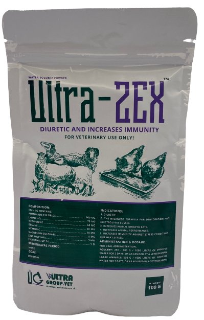 ultra - ZEX 100g vitamin supplement for animals