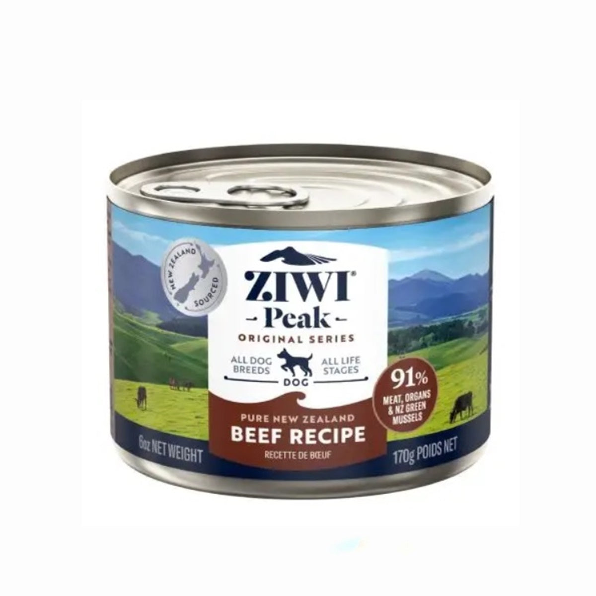 ZIWI Peak Beef Recipe Wet Dog Food