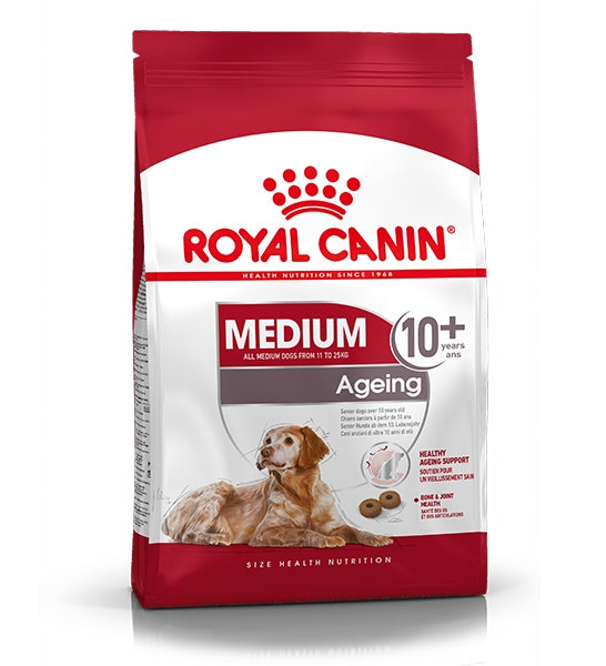 Royal Canin Medium Ageing 10+ Dry Dog Food 3KG