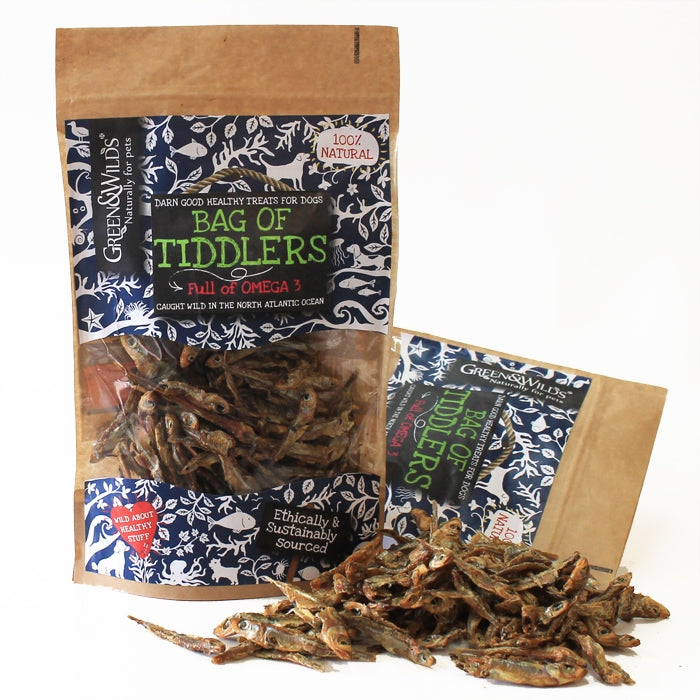 Green&Wilds Bag of Tiddlers Dog Treats 75G
