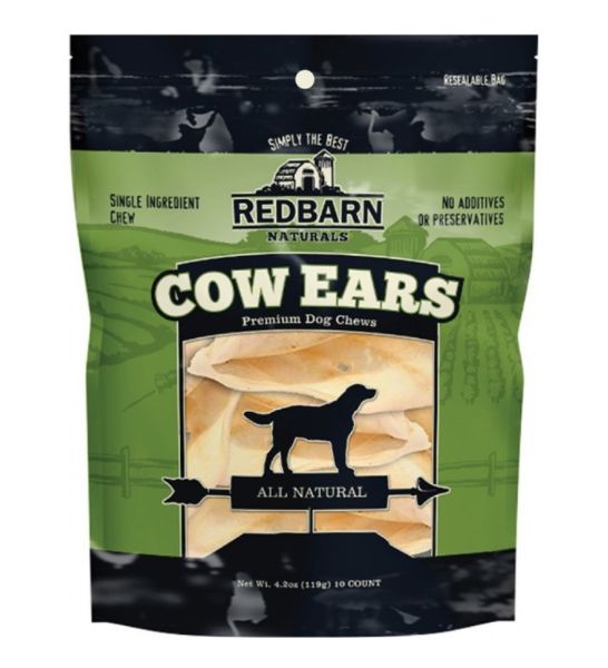 Red Barn Cow Ears Dog Chews