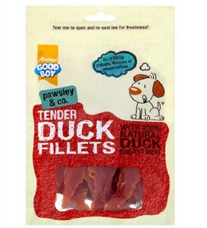 Armitage Good Boy Tender Duck Fillets Dog Treats 80G