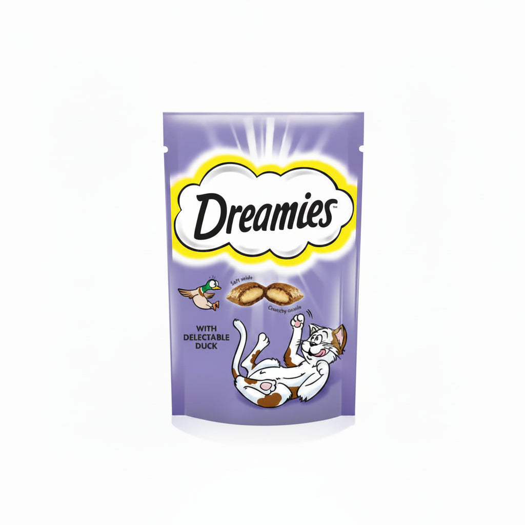 Dreamies Duck Cat Treats - 60G