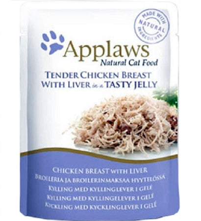 Applaws Chicken Breast with Liver in Jelly Wet Cat Food 70G