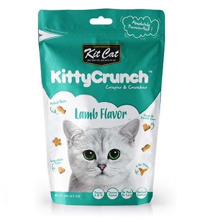Kit Cat Kitty Crunch Lamb Flavour Cat Treats 60G