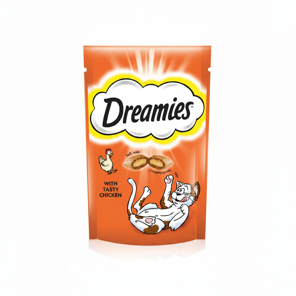 Dreamies Chicken Cat Treats - 60G