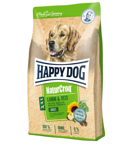 Happy Dog NaturCroq Adult Lamb & Rice Dry Dog Food 4KG