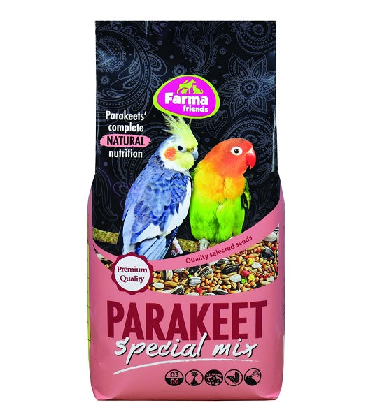 FARMA Parakeet Mix Premium Natural Diet for Parrot 20KG