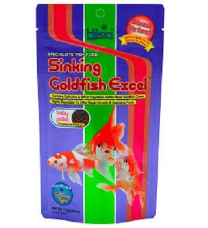 Hikari Sinking Goldfish Excel Baby Pellets Fish Food 110G