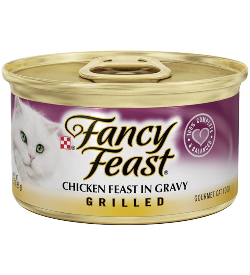 PURINA Fancy Feast Grilled Chicken Feast Wet Cat Food 85G