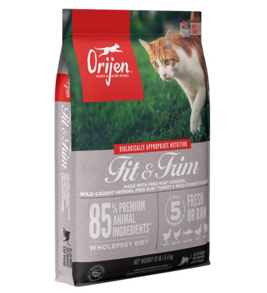 Orijen Fit & Trim Dry Cat Food 1.8KG