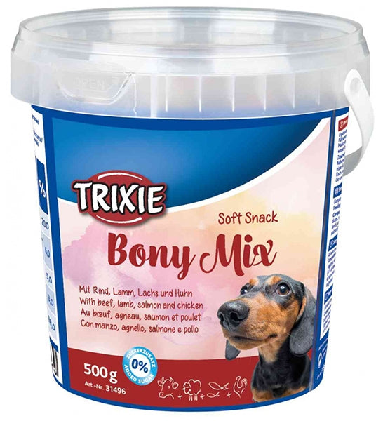 Trixie Soft Snack Bony Mix Dog Treats 500G