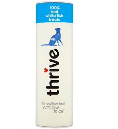 Thrive 100% Real Freeze Dried White Fish Cat Treats