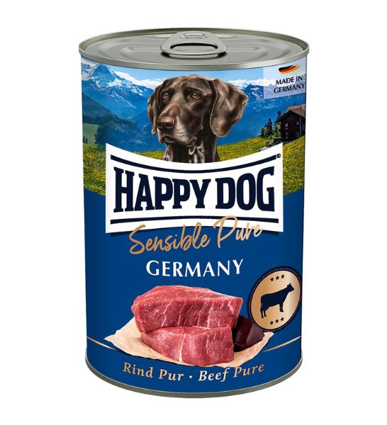 Happy Dog Pure Rind Beef Wet Dog Food 400G