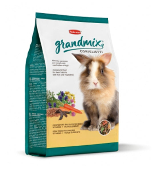 Padovan Coniglietti Grandmix Adult Rabbit Food 3KG