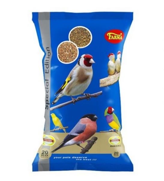 FARMA Finch Mix Natural Bird Food 20KG