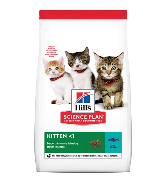 Hill's Science Plan Kitten with Tuna Dry Food 1.5KG