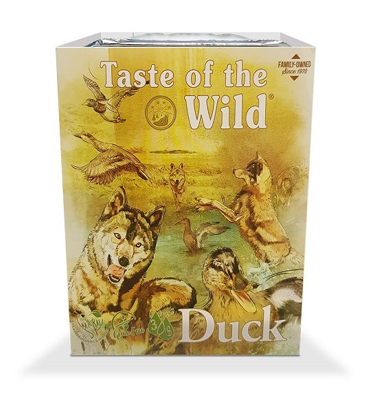 Taste of the Wild Duck with Fruit & Vegetables Tray Wet Dog Food 390G
