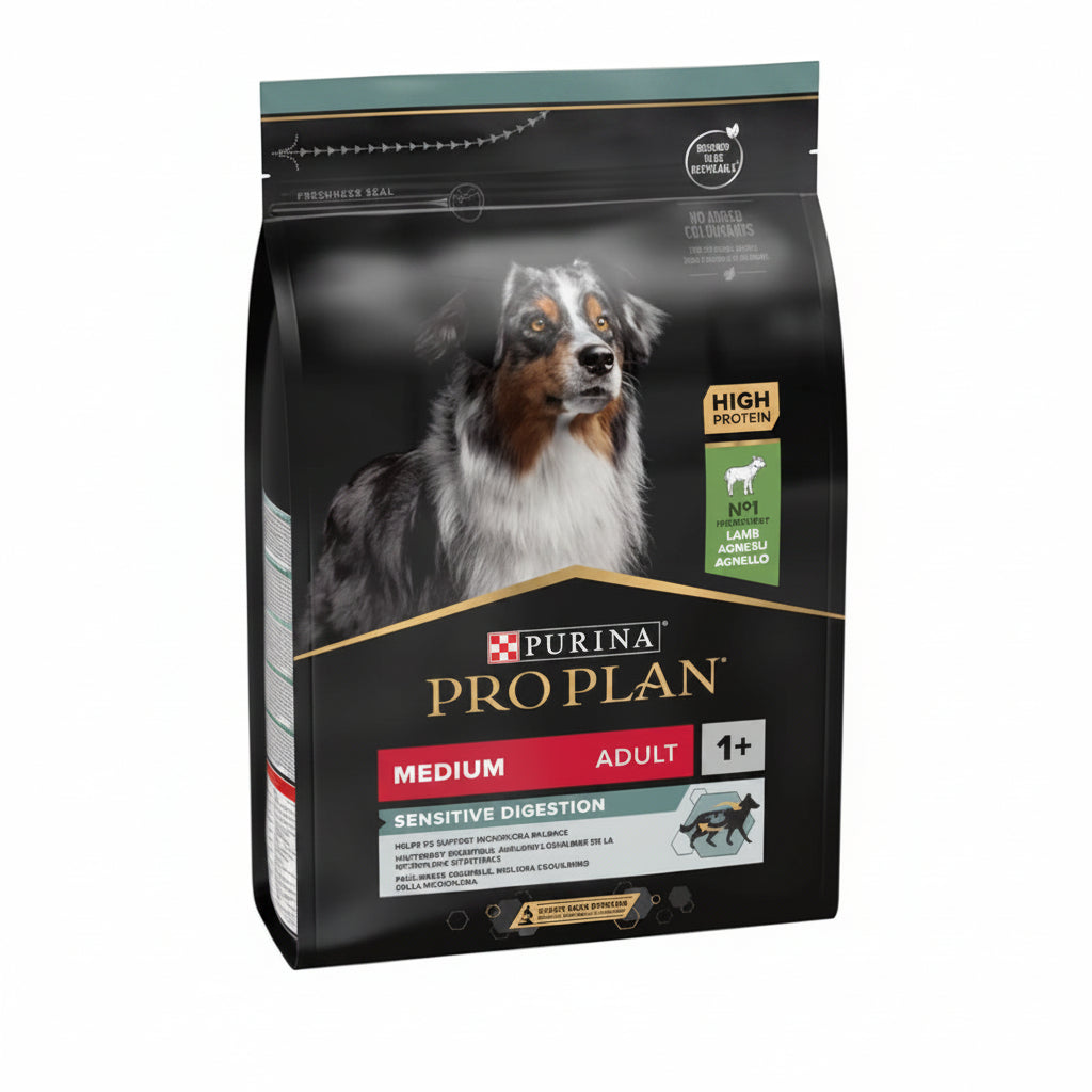 PURINA Pro Plan Optidigest Medium Sensitive Lamb Adult Dry Dog Food