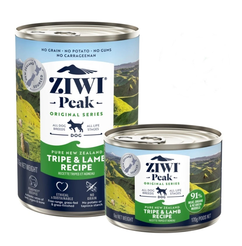 ZIWI Peak Tripe & Lamb Recipe Wet Dog Food