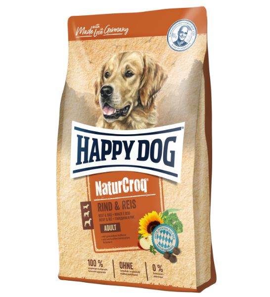 Happy Dog NaturCroq Adult Beef & Rice Dry Dog Food