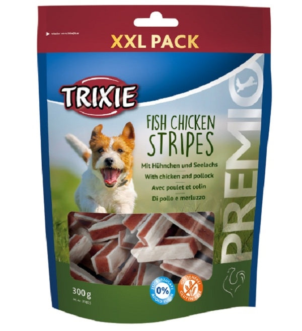 Trixie Premio Fish Chicken Stripes Dog Treats 300G