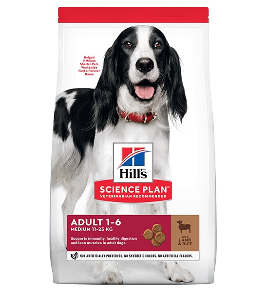 Hill's Science Plan Medium Adult with Lamb & Rice