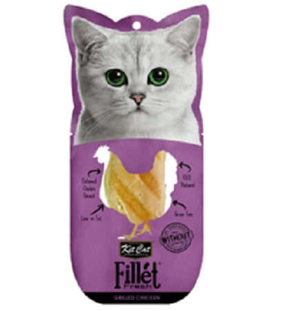Kit Cat FilletFresh Grilled Chicken Cat Treats 30G