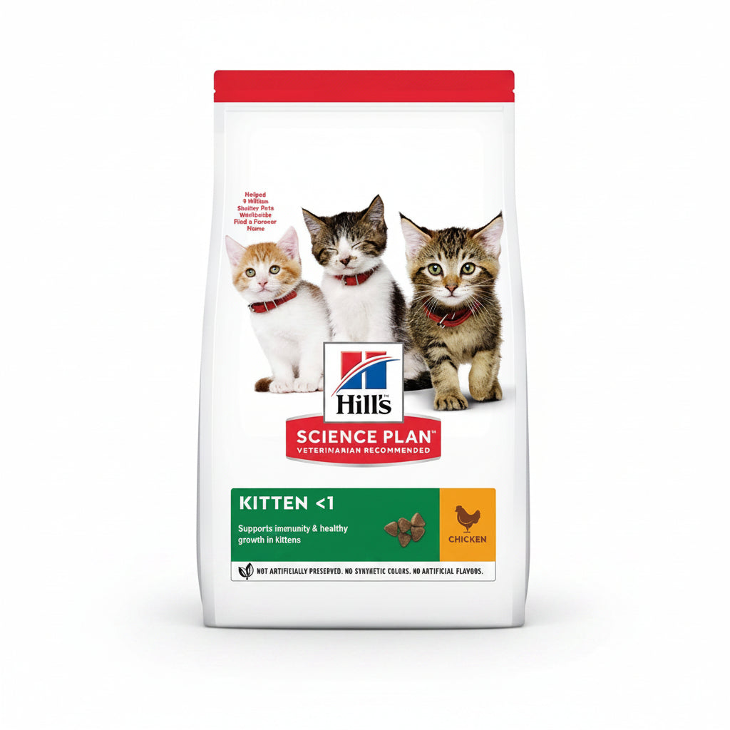 Hill's Science Plan Kitten Dry Cat Food With Chicken
