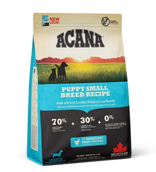 Acana Small Breed Recipe Puppy Dry Food 2kg