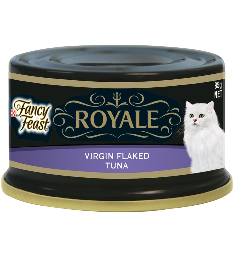 PURINA Fancy Feast Royale Virgin Flaked Tuna Wet Cat Food 85G