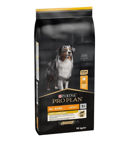 PURINA Pro Plan Light/Sterilised with Optiweight Chicken Adult Dry Dog Food