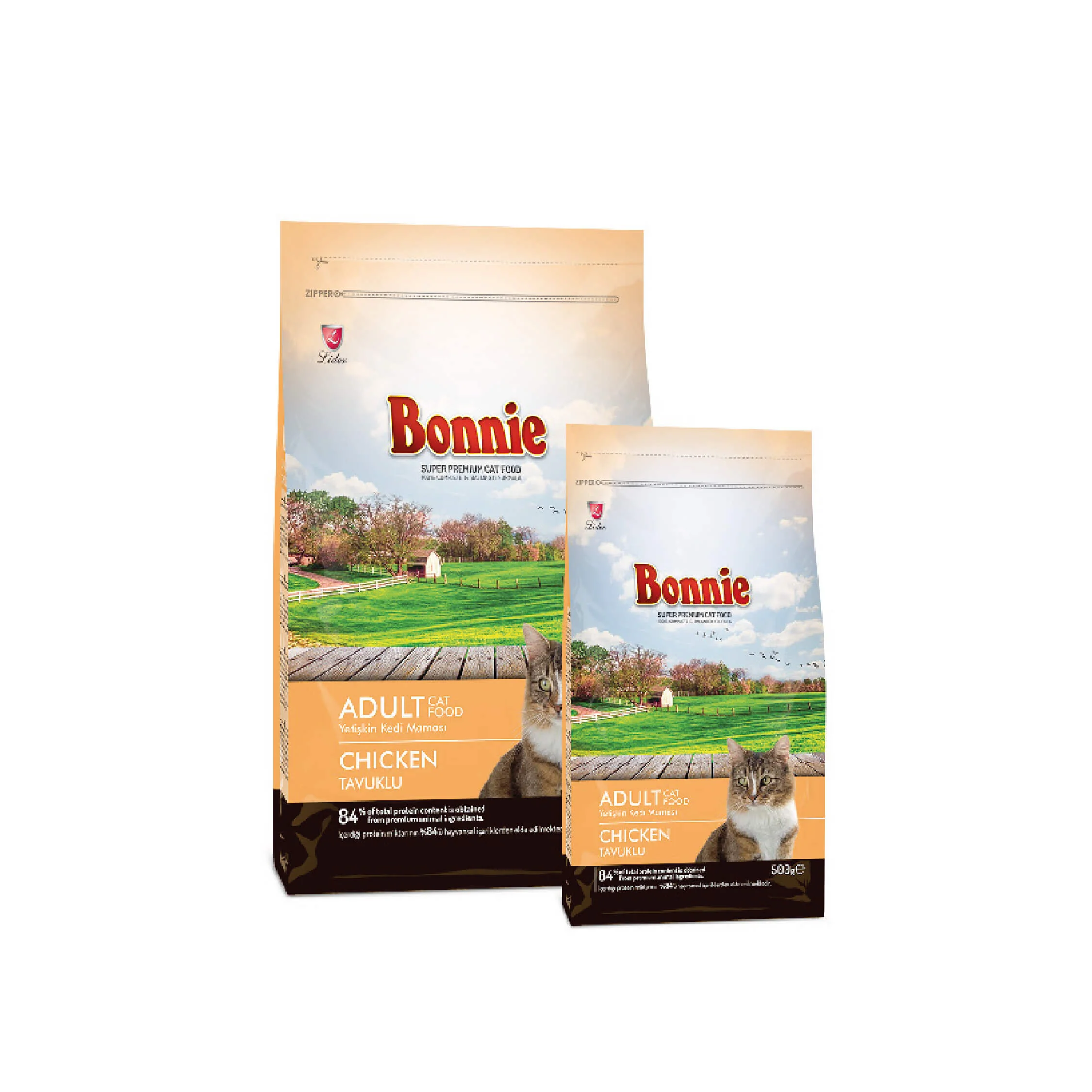 Bonnie Chicken TAVUKLU Adult Cat Food 500gm and 1.5Kg Packs