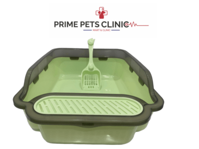 Cat litter TRAY, anti-splash, durable, high-side Extra Large