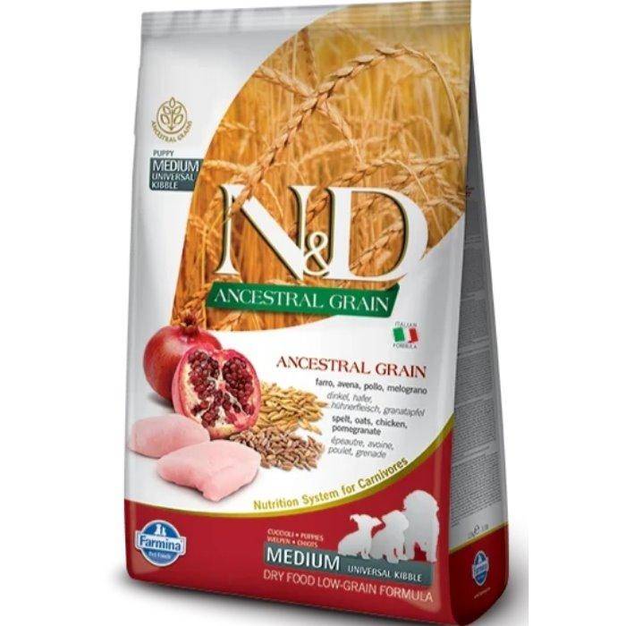 Farmina N&D Low Grain Puppy Canine Chicken & Pomegranate 12 KG