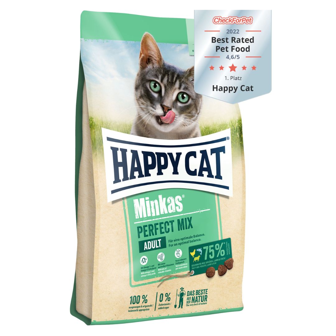 Happy Cat Minkas Perfect Mix Poultry, Fish & Lamb