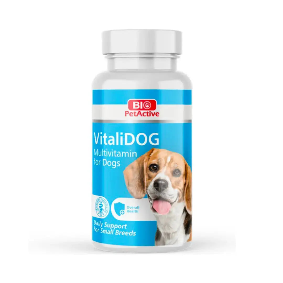 Bio PetActive Vitalidog Small Breed Multivitamin Tablet 60Tabs