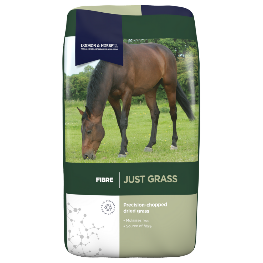 JUST GRASS-D&H UK | Molasses-Free Dried Grass Chaff | Al Zarrab