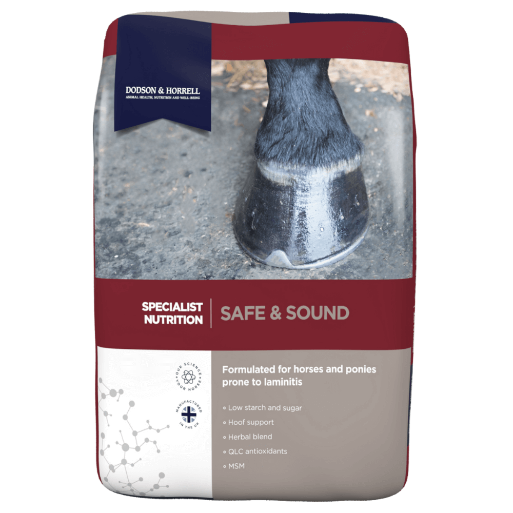 SAFE AND SOUND-D&H UK | Daily Fibre Horse Feed | Al Zarrab
