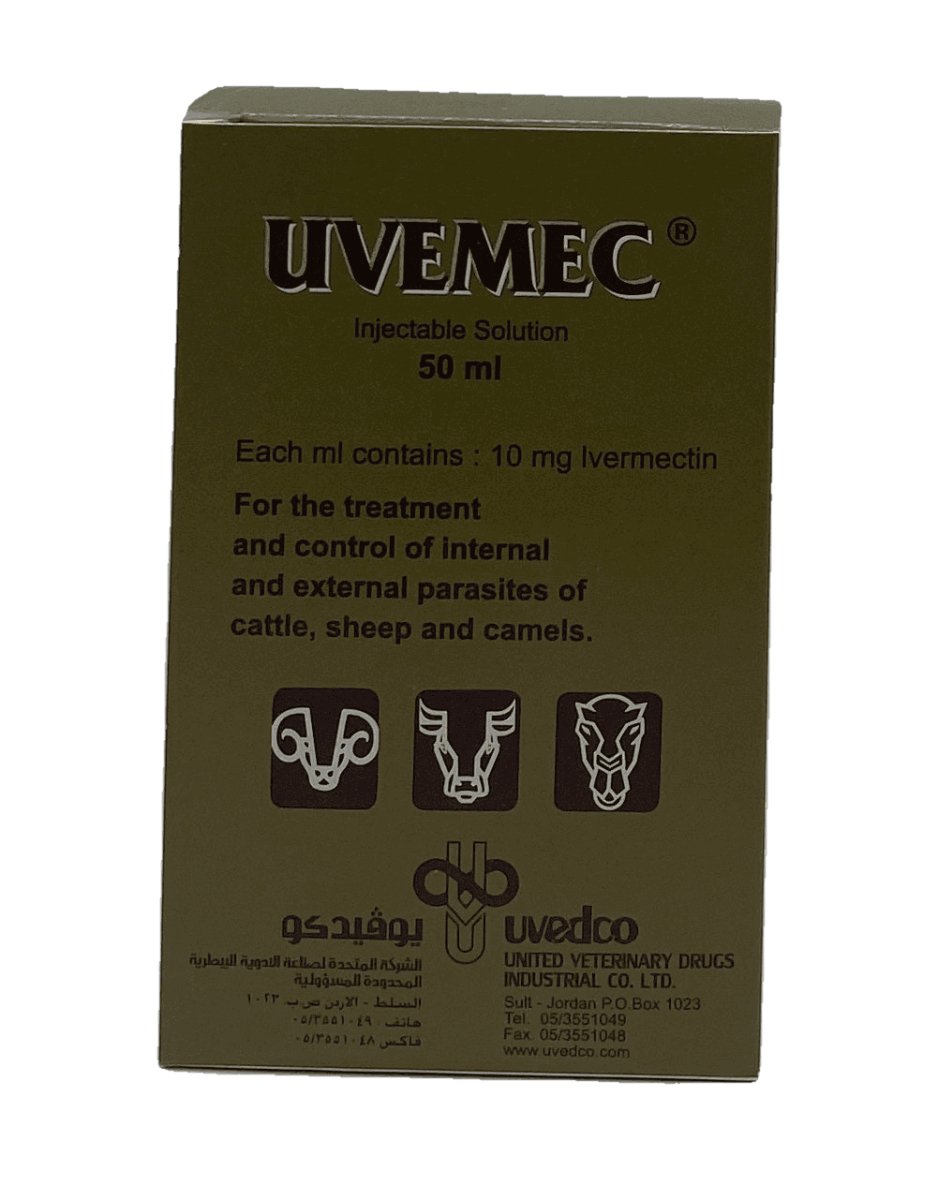 UVEMEC 50ml for internal and external parasites