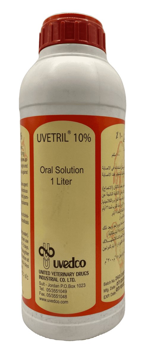 Uvetril 10% oral 1 liter