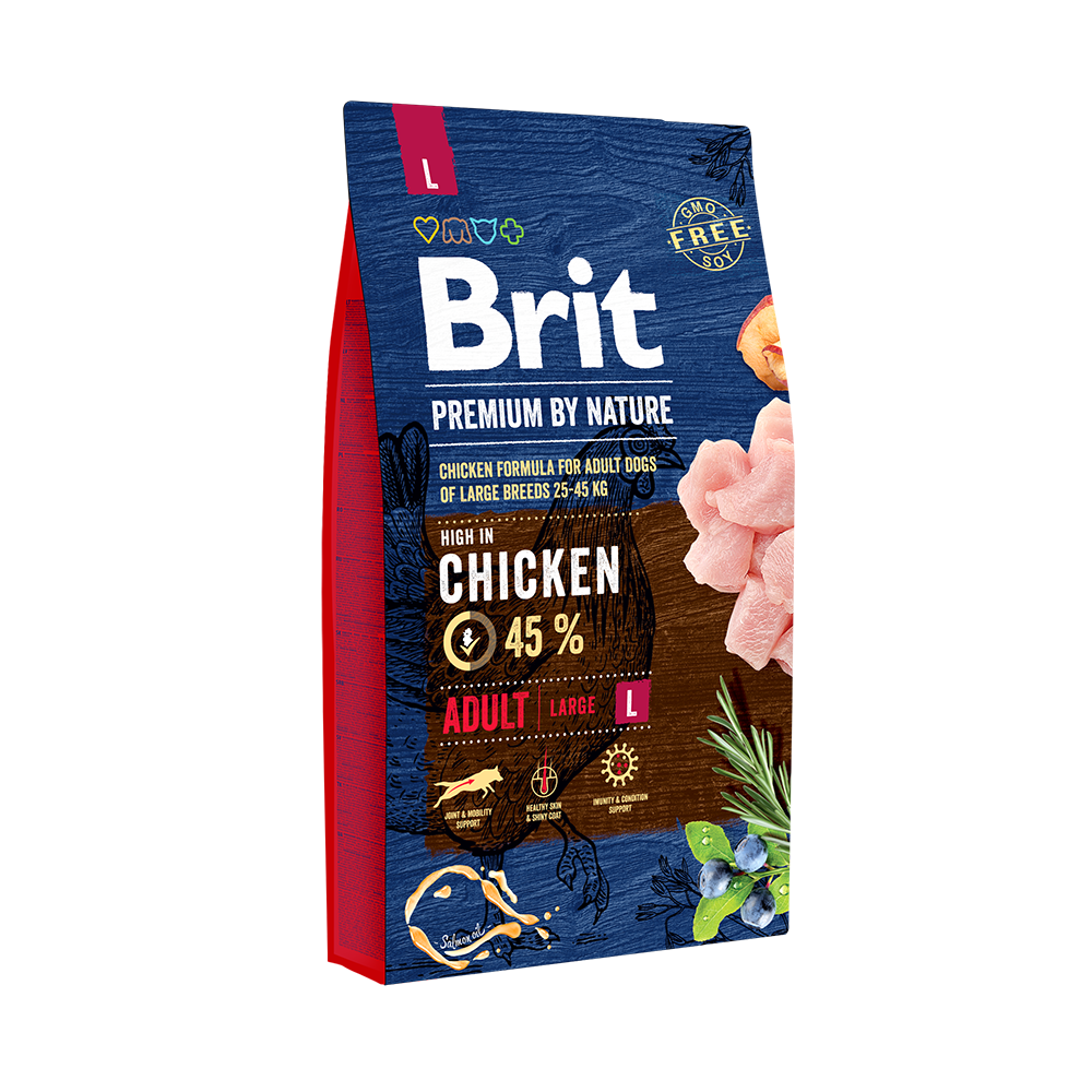 Brit Premium by Nature: Adult Large, Chicken