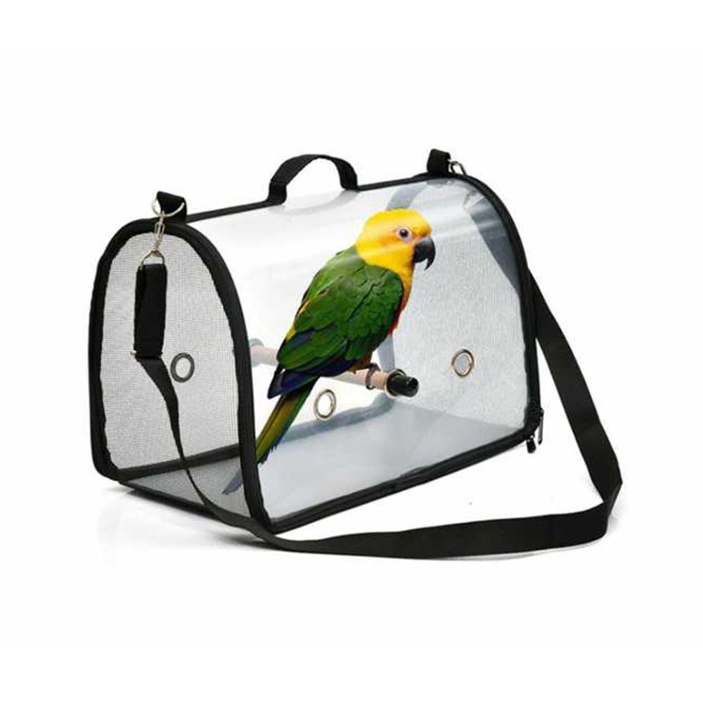 VanPet Bird Carrier Bag with Perch - 43L x 25W x 25.5H cm