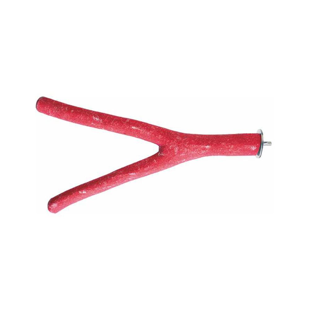 VanPet Red Bird Perch - 1.5 x 20 cm
