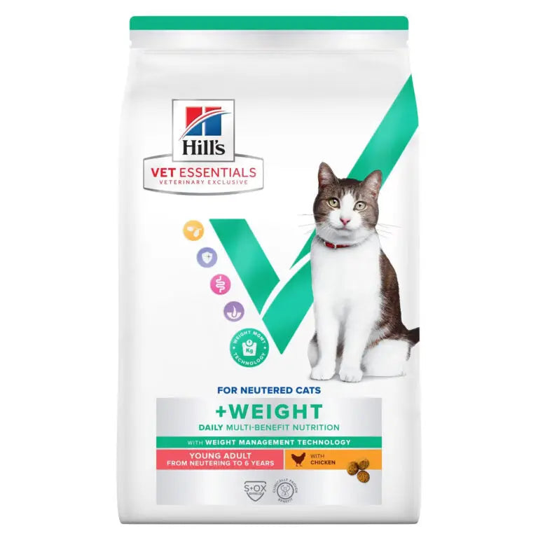 Hill's Vet Essentials Multi-Benefit + Weight Young Adult Dry Cat Food