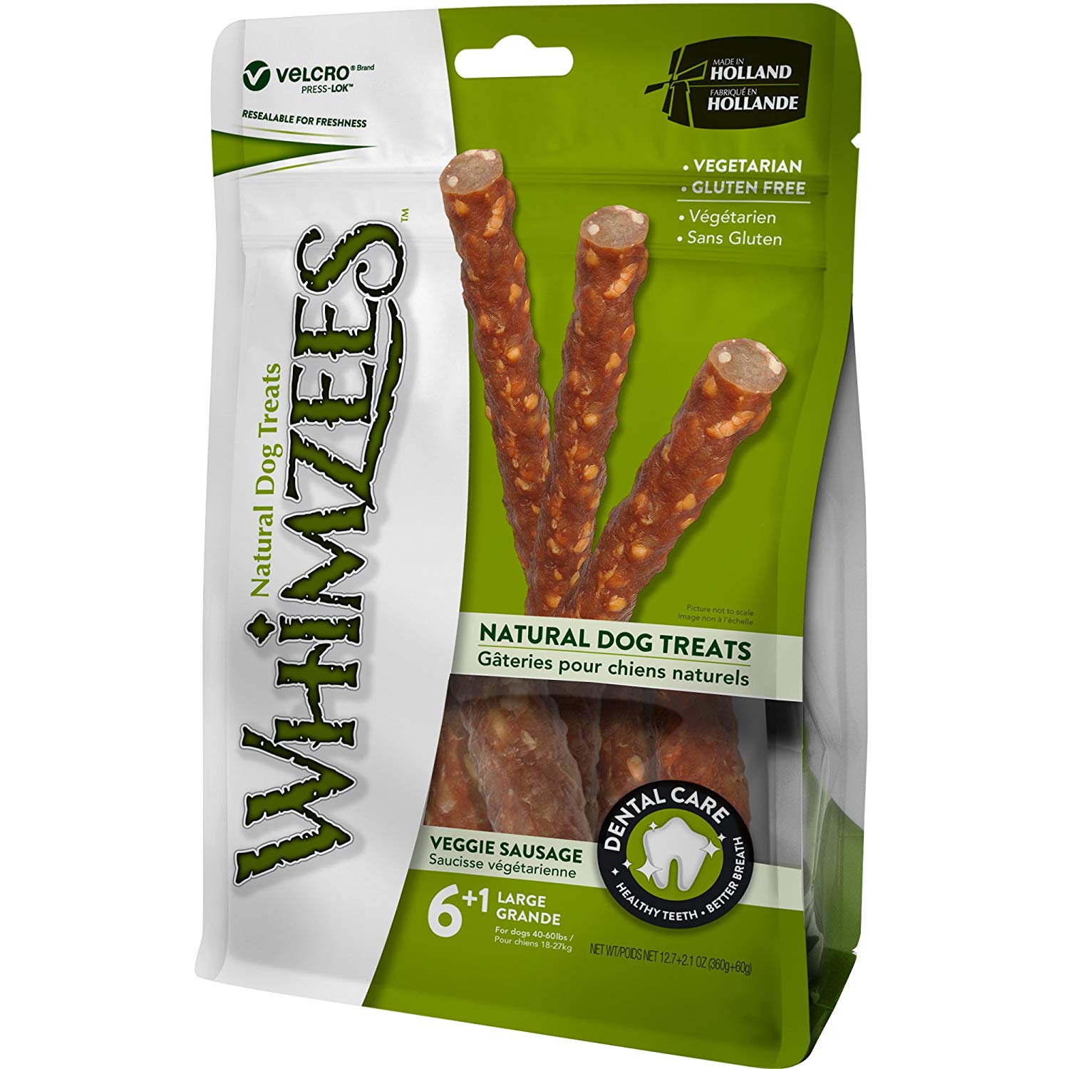 WHIMZEES Veggie Sausage Large (6+1pcs)