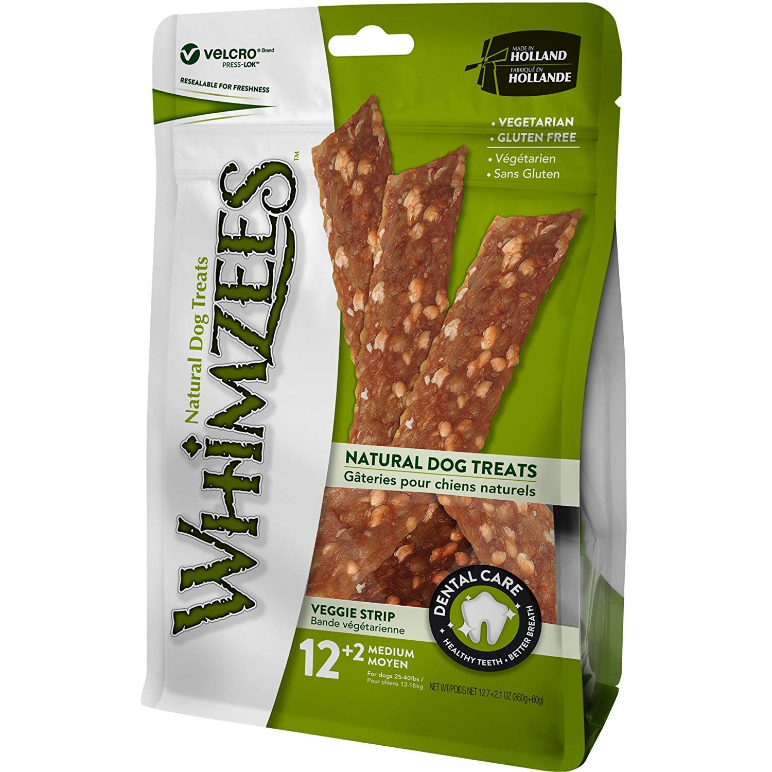 WHIMZEES Veggie Strip Medium (12+2pcs)