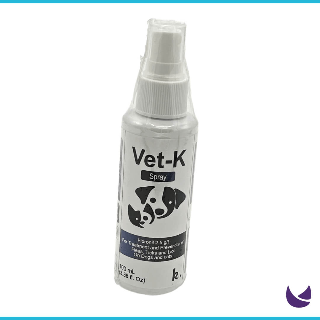 Vet-K Spray for Flea and Tick Treatment