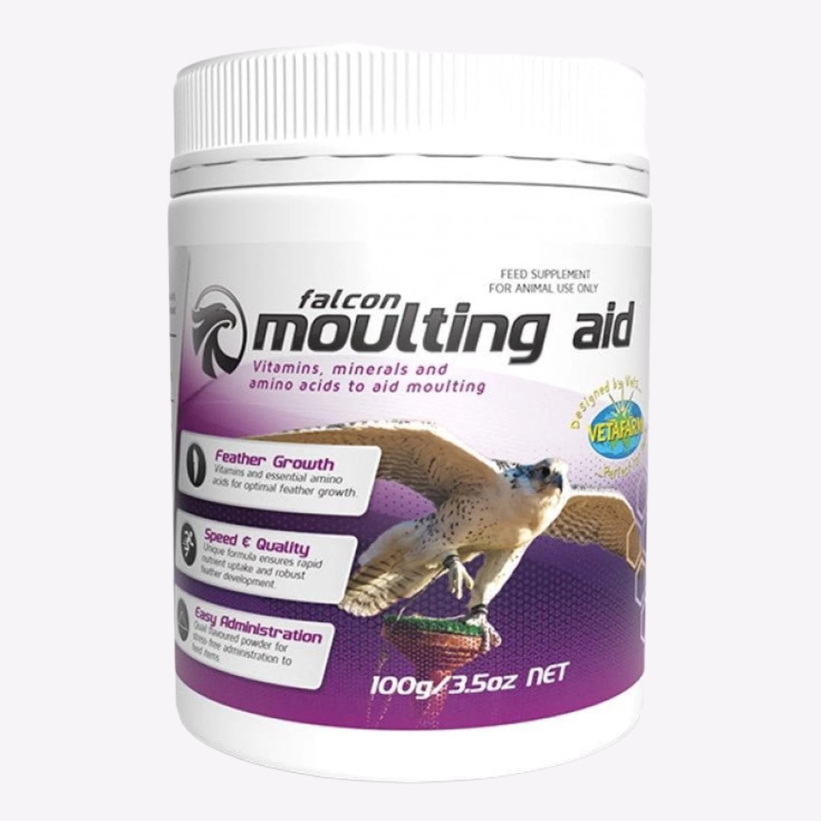 Vetafarm Falcon Moulting Aid Powder Quail