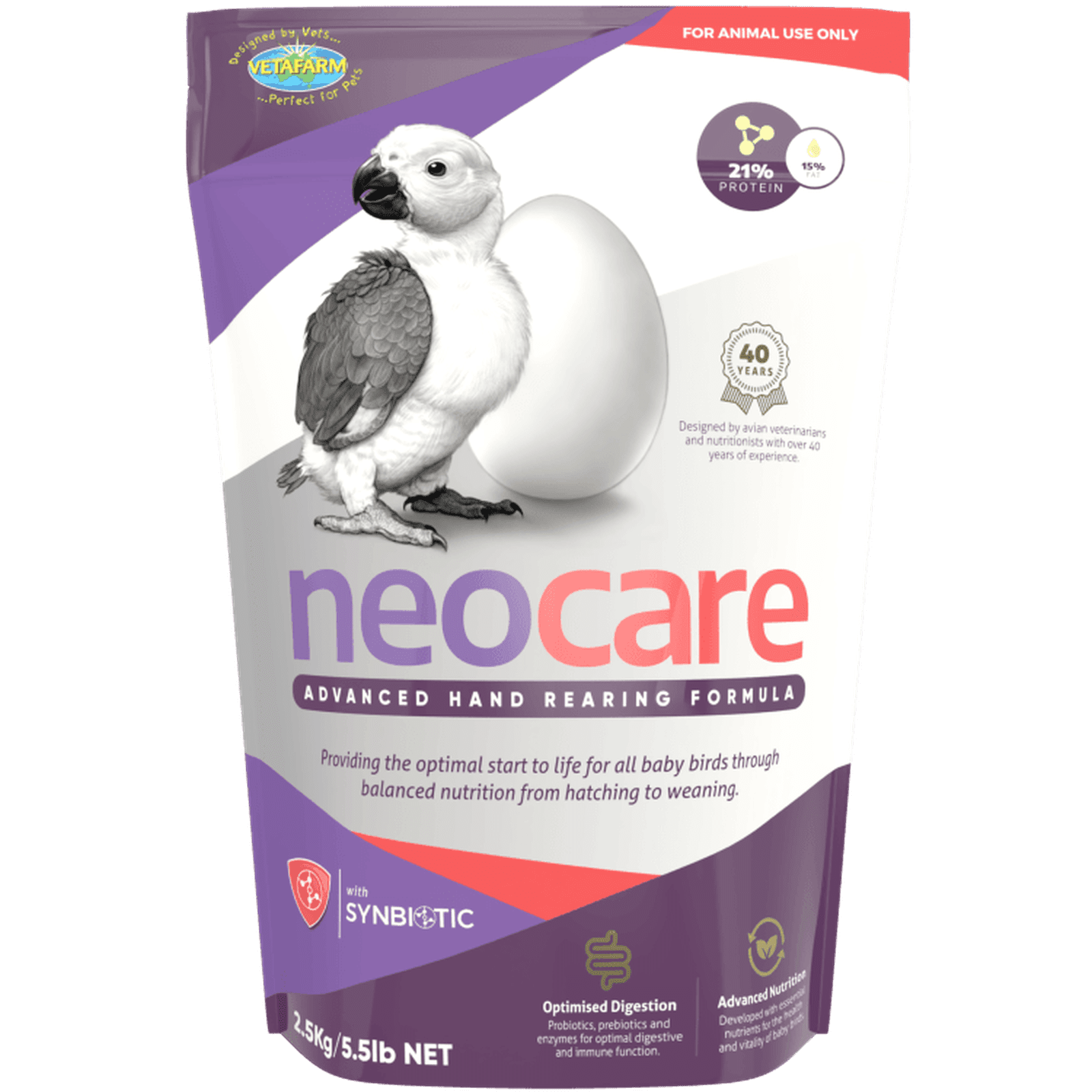 Vetafarm Neocare Hand Rearing - 2.5kg